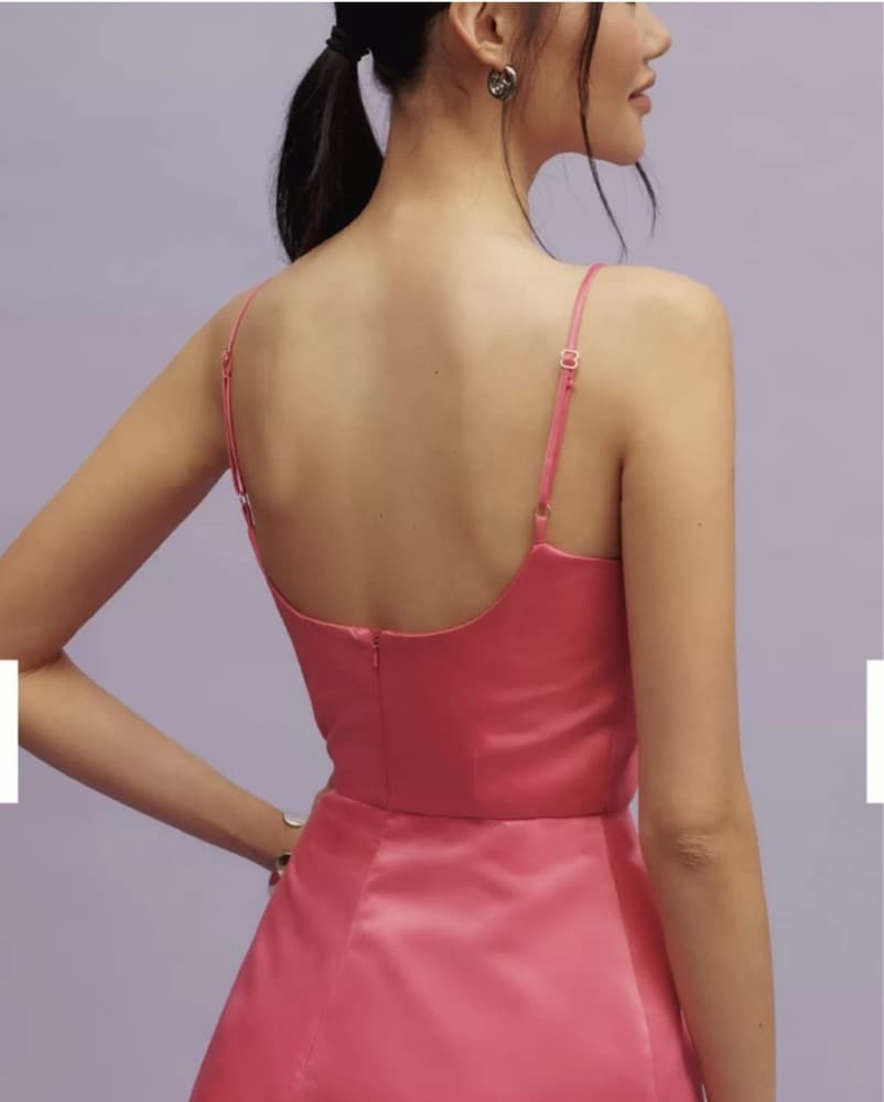 Anthropology Mini 3D Flower Dress - Image 2