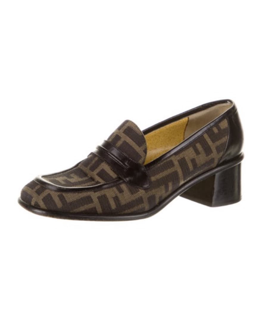 Vintage Fendi Loafers - Image 1