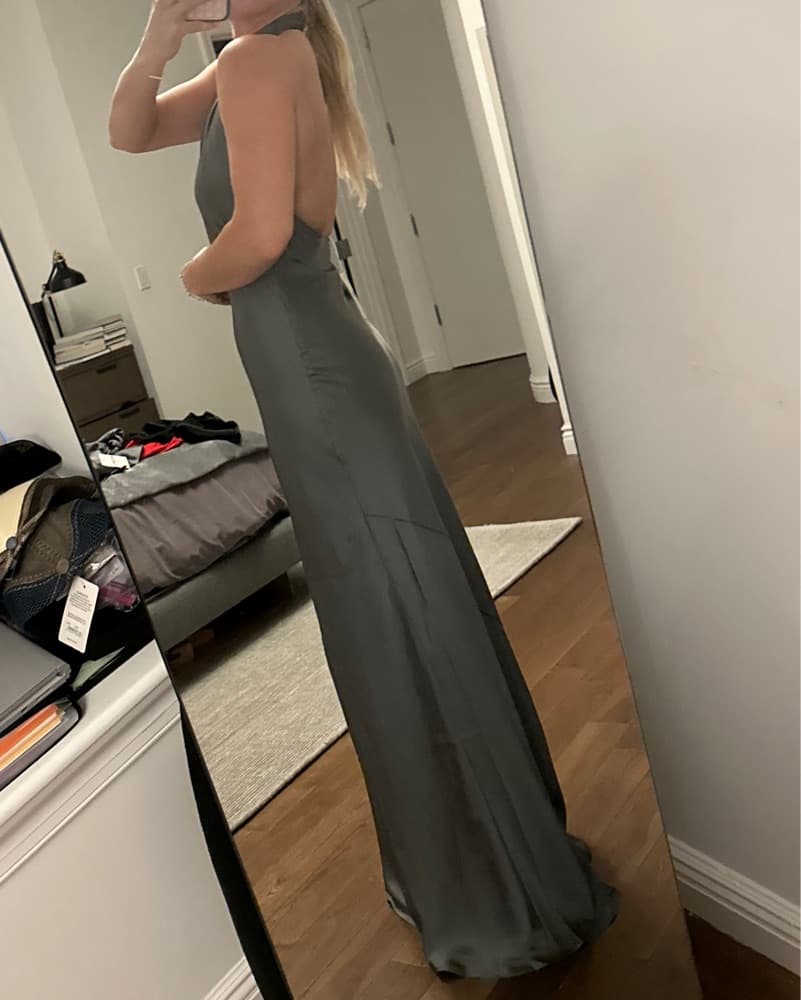 Jasmine Halter Maxi Dress - Image 3
