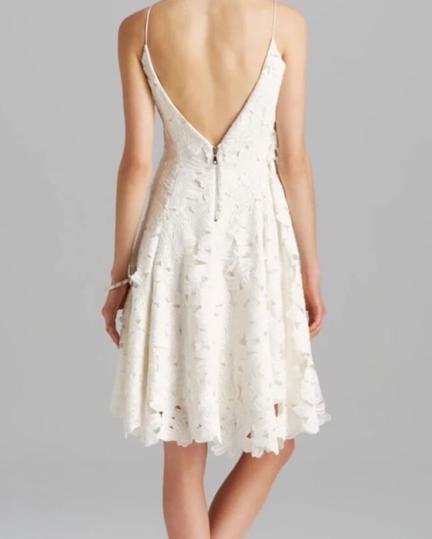 Vera Wang Exquisite Lace Dress - Image 2