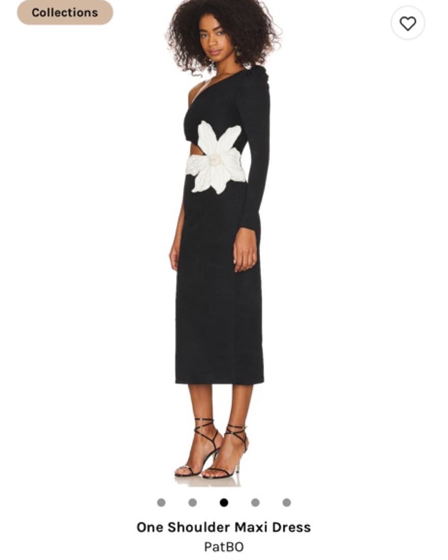 Patbo One Shoulder Maxi Dress   - Image 2
