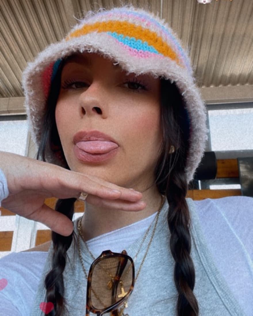 Pastel Crochet Bucket Hat - Image 1