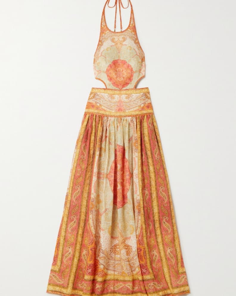 Zimmermann Paisley Linen Maxi Dress - Image 4
