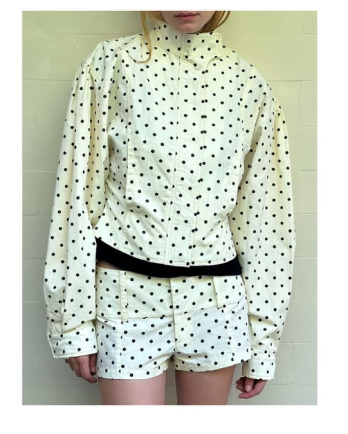 Belle The Label Polka Dot Jacket  - Image 2