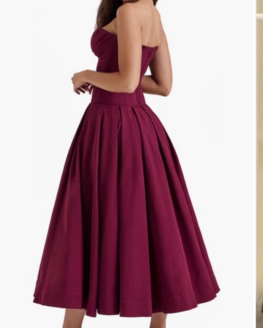 House Of CB Lady Strapless Dress  - Image 2