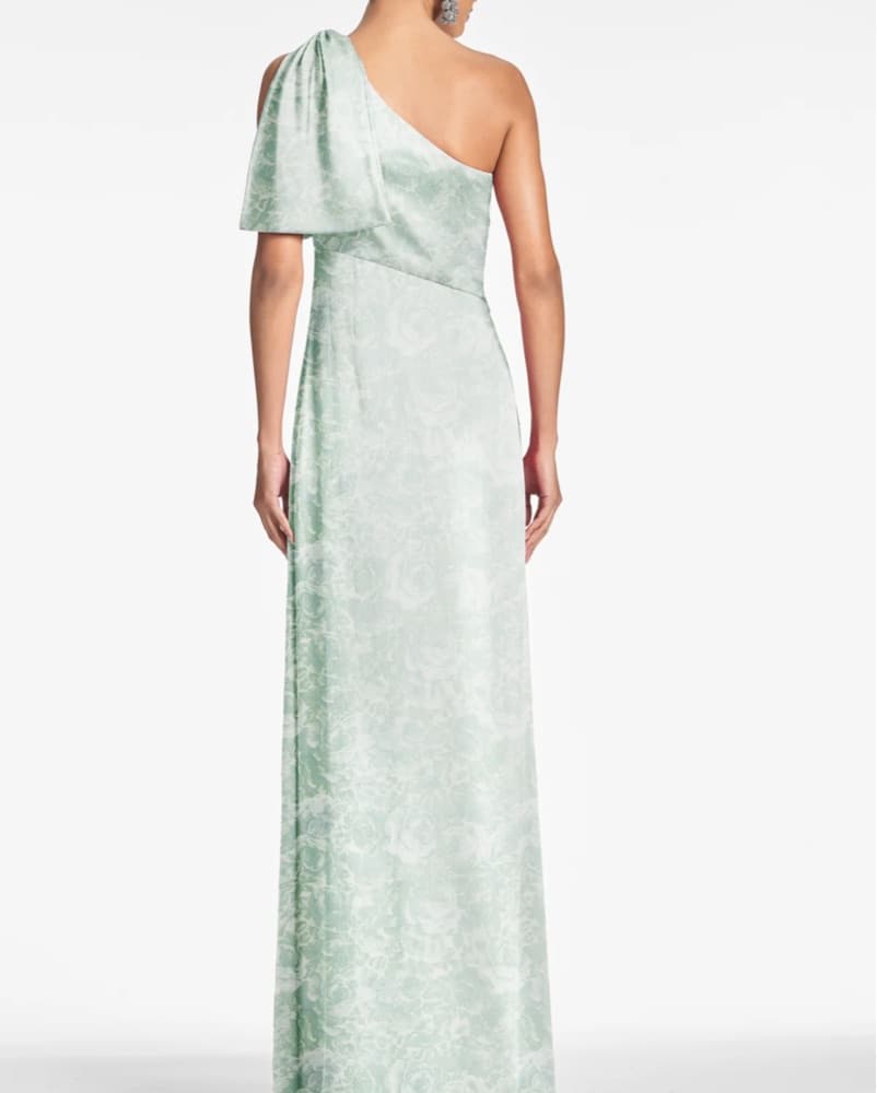 Chelsea Gown  Sage Floral - Image 2