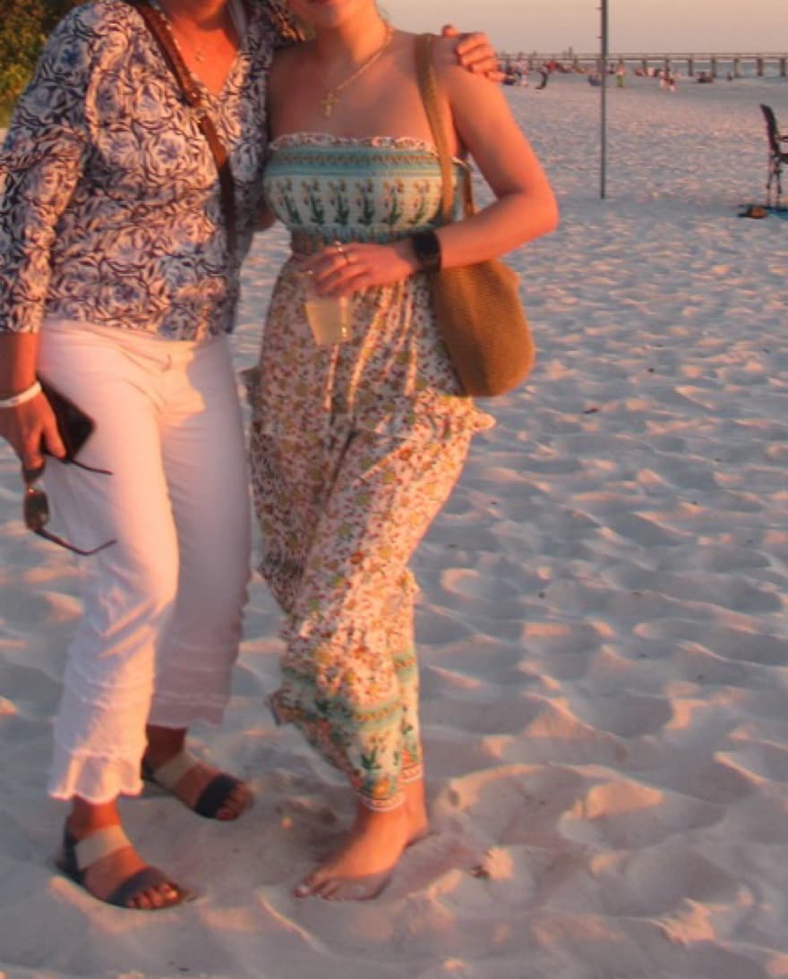 Floral strapless maxi dress - Image 2