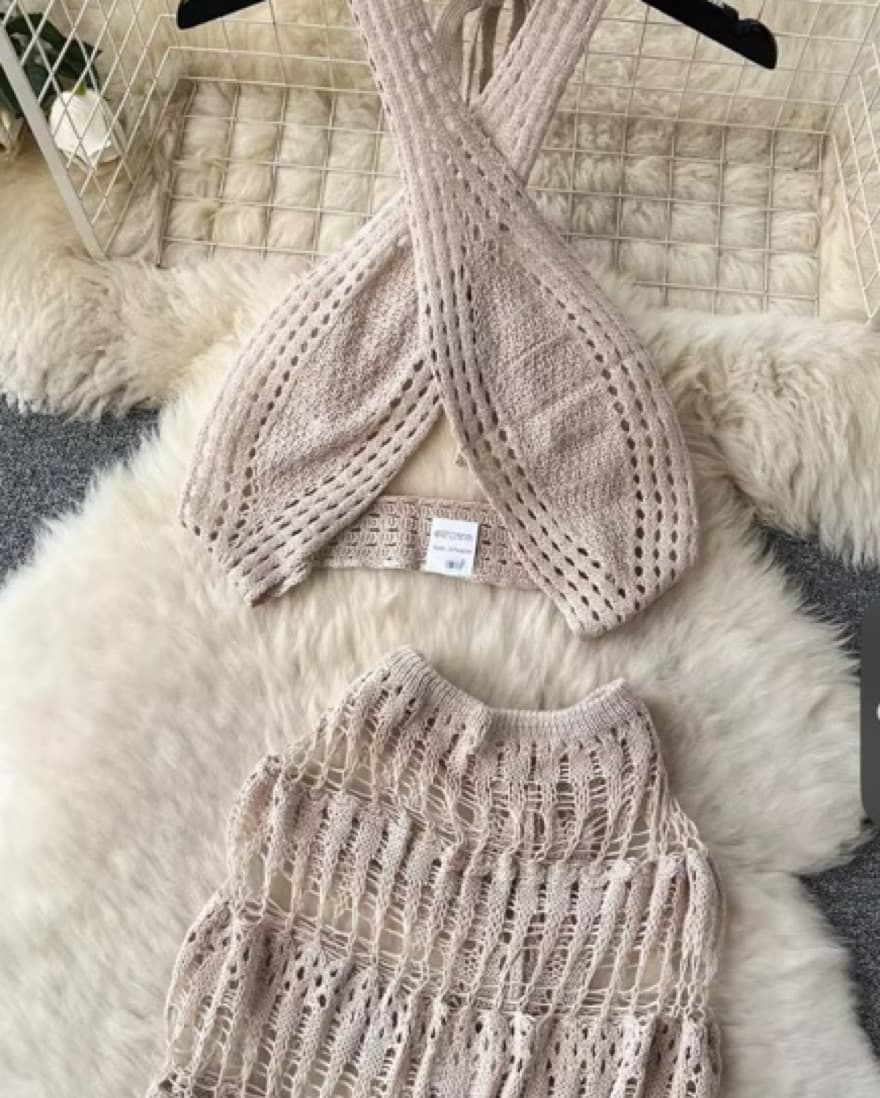 Crochet Maxi Set - Image 2
