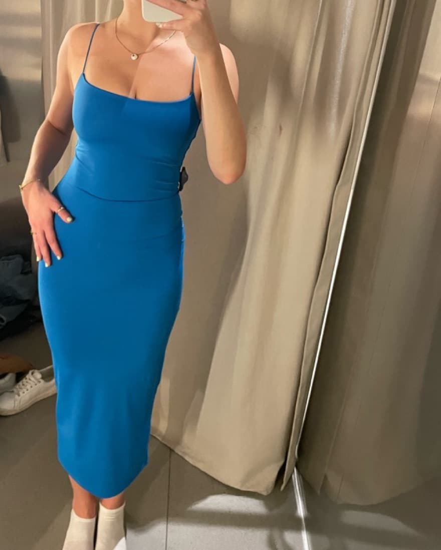 Blue Zara Dress - Image 1