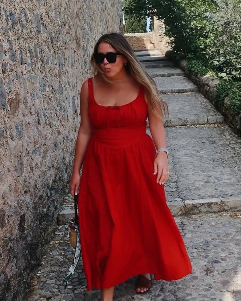 Reformation Balia Linen Dress  - Image 5