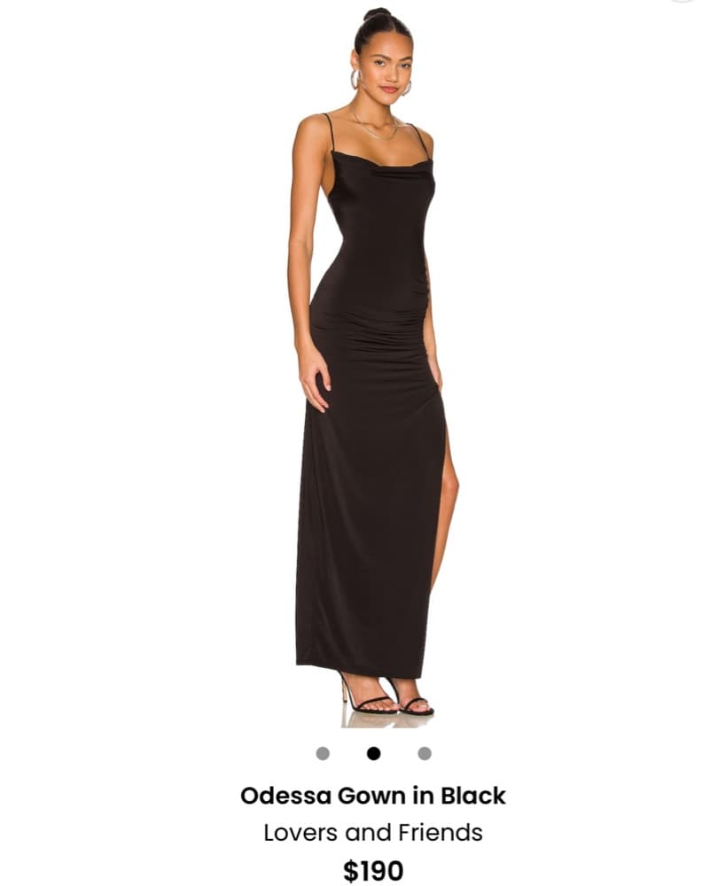 Black Lovers And Friends Formal Dress - Image 1