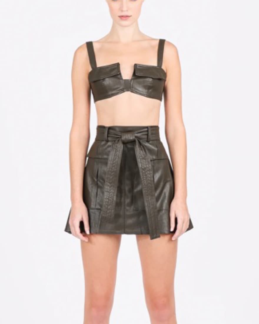 Pocket Detail Crop Top - Image 3