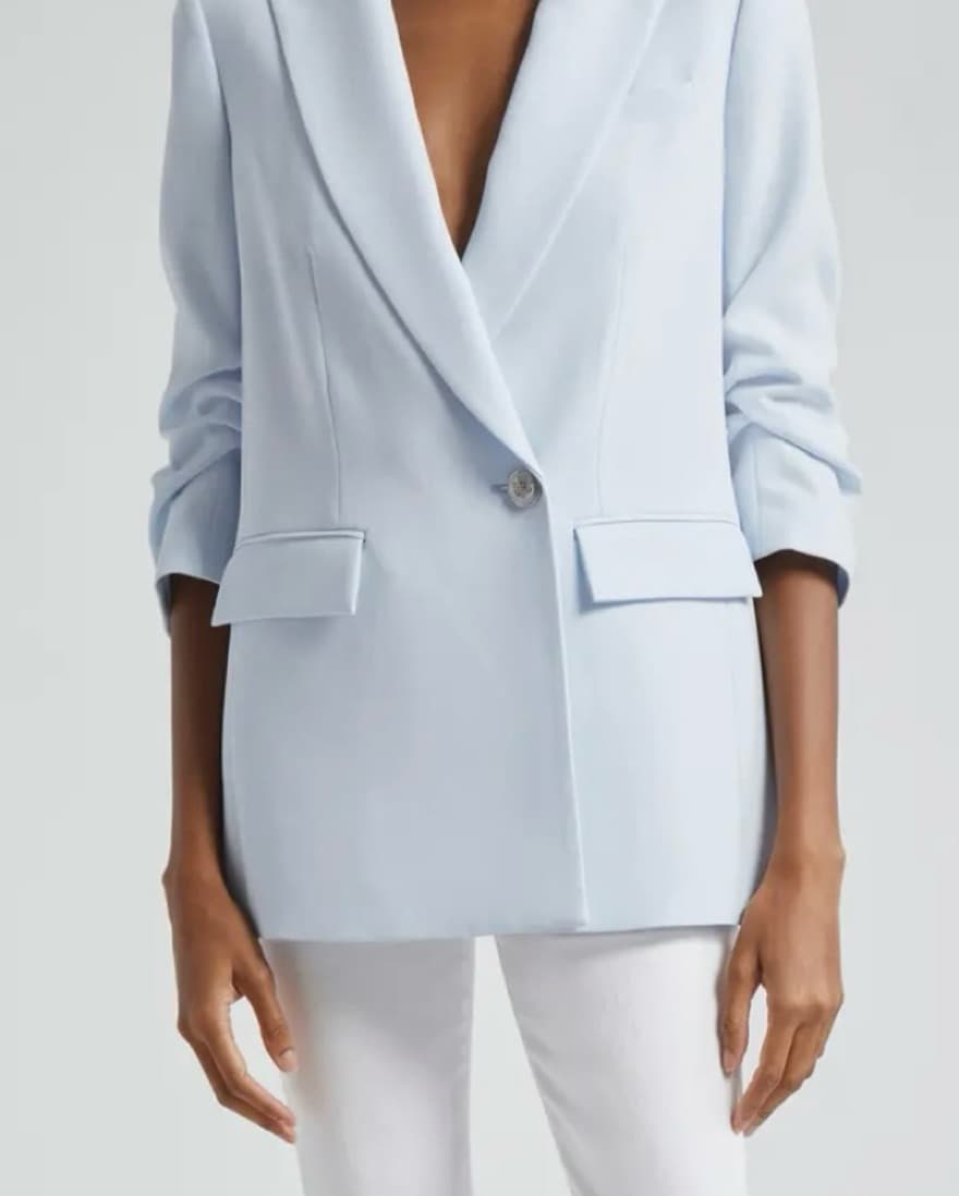 Veronica Beard Baby Blue Blazer - Image 1