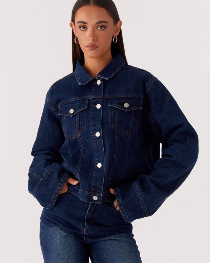 Versatile Denim Jacket - Image 1