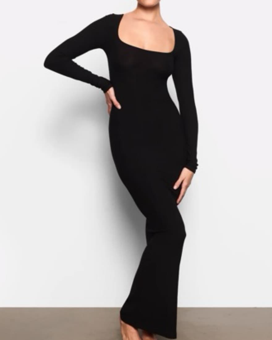 Skims Long Sleeve Dress - Image 1