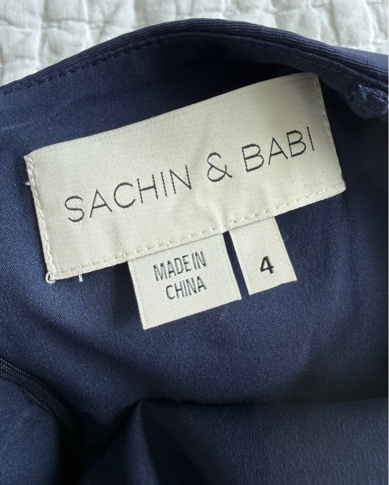 Sachin & Babi Hydrangea Dress - Image 5