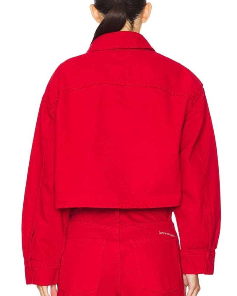 Lovers And Friends Short Boxy Cherry Red - Image 3