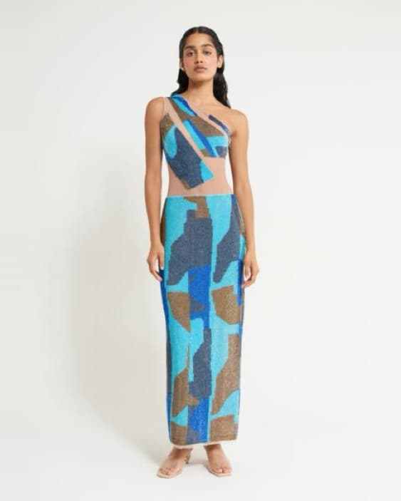 Cult Gaia Beaded Gown - Image 2