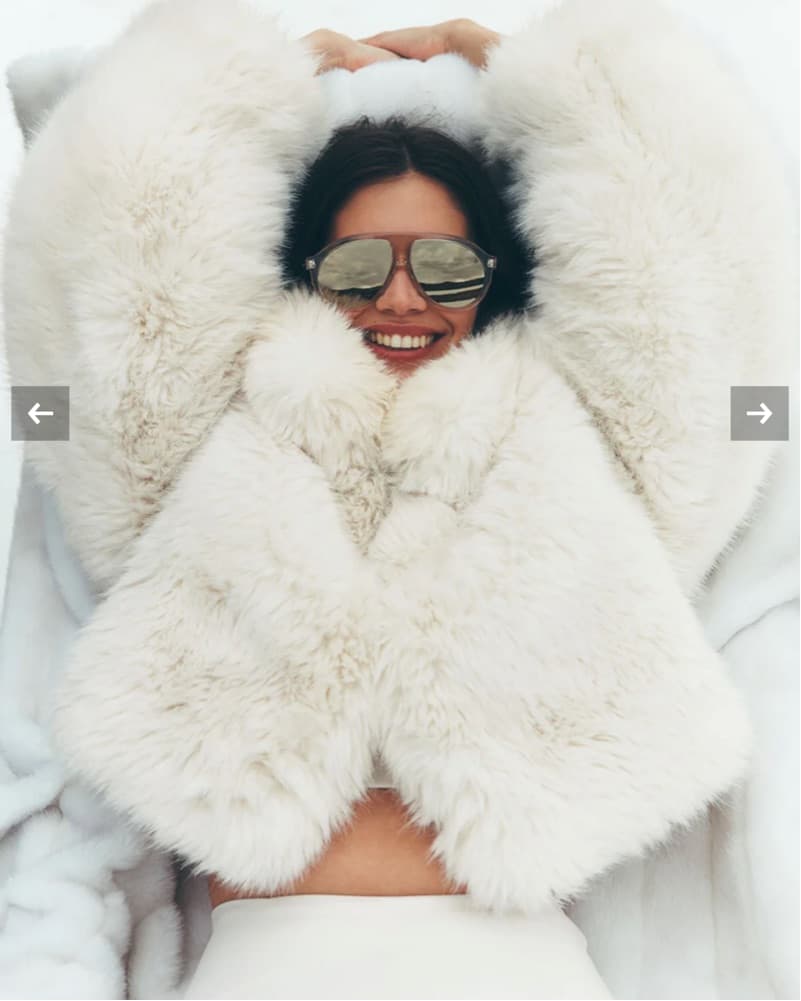 Alo Opulent Faux Fur Cropped Jacket  - Image 2