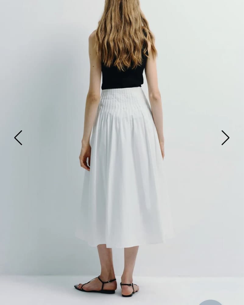 Rue Sophie Piquenique Pintuck Skirt - Image 3