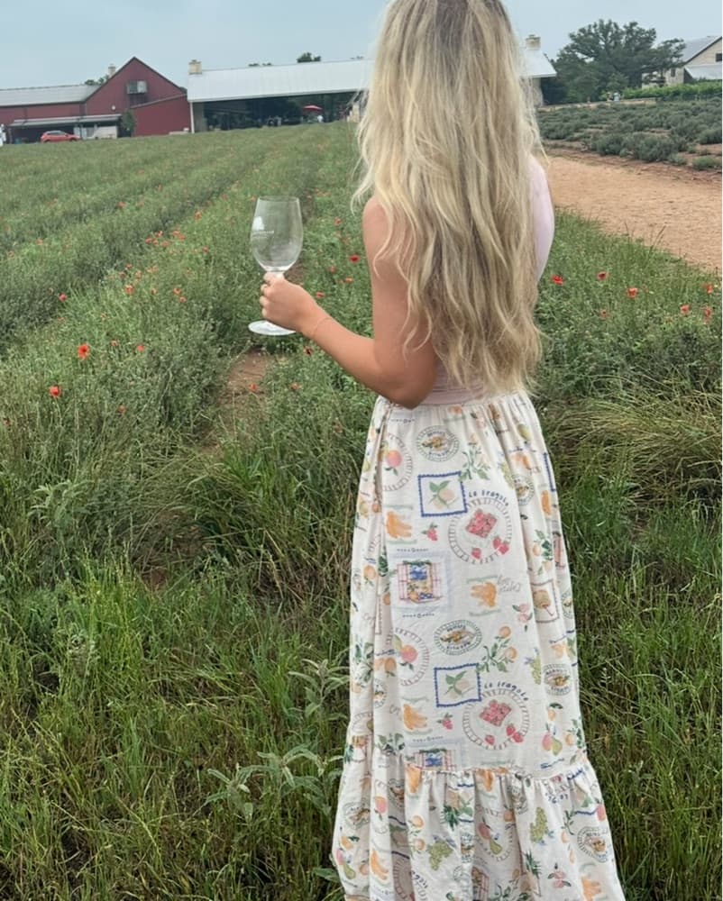 Italian Summer Maxi Skirt - Image 1