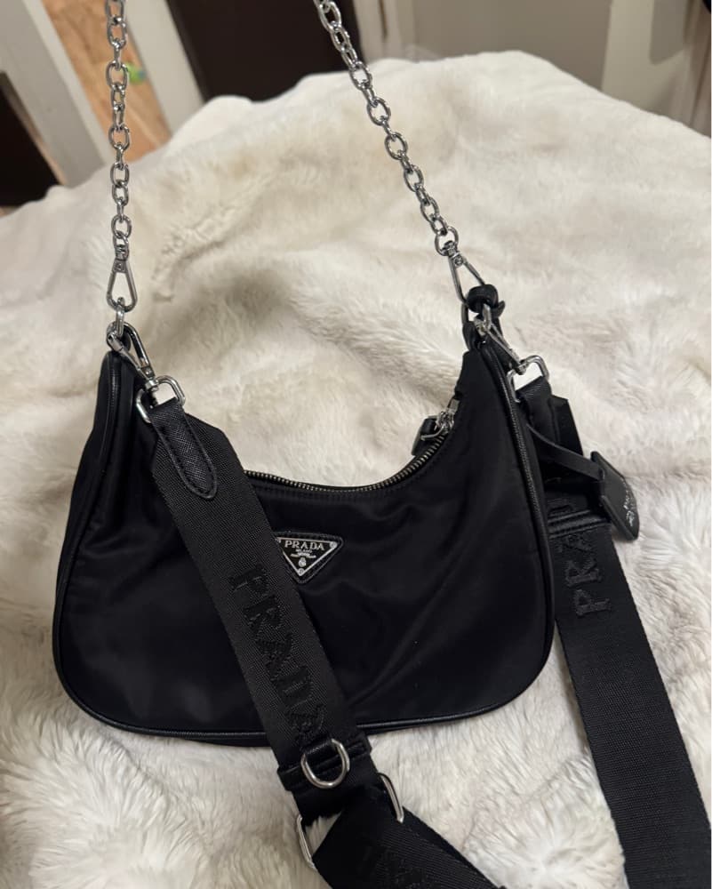 Prada Nylon black 2005 re-edition - Image 3