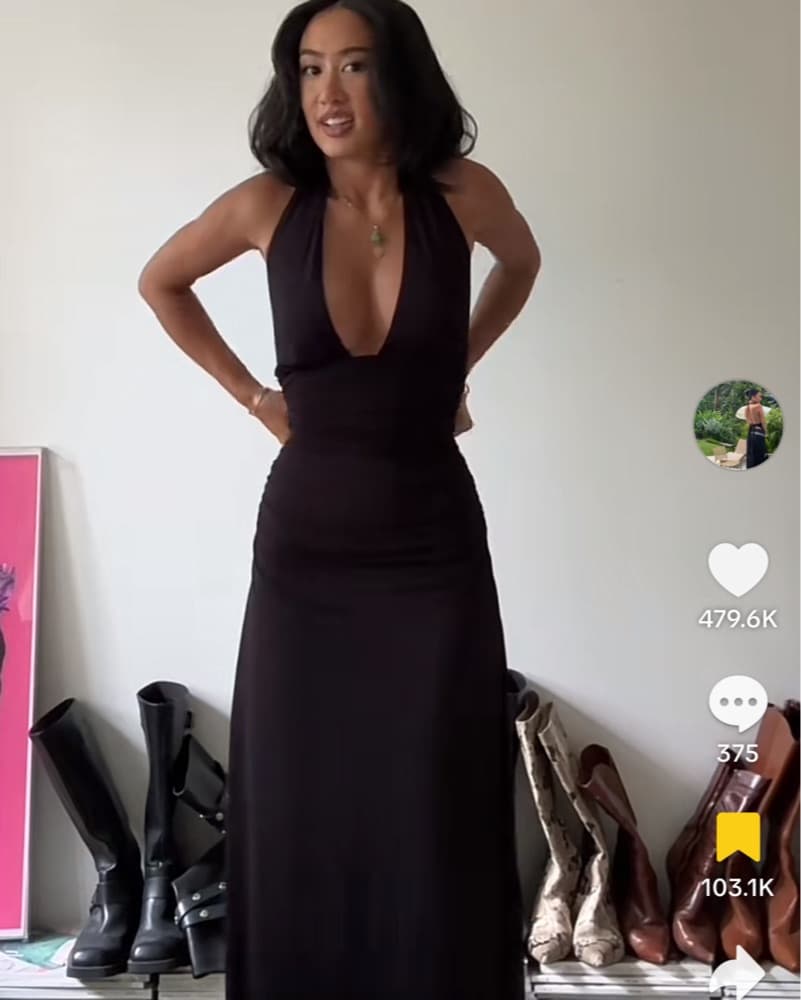 Kookai Leni Maxi Dress In Black - Image 5