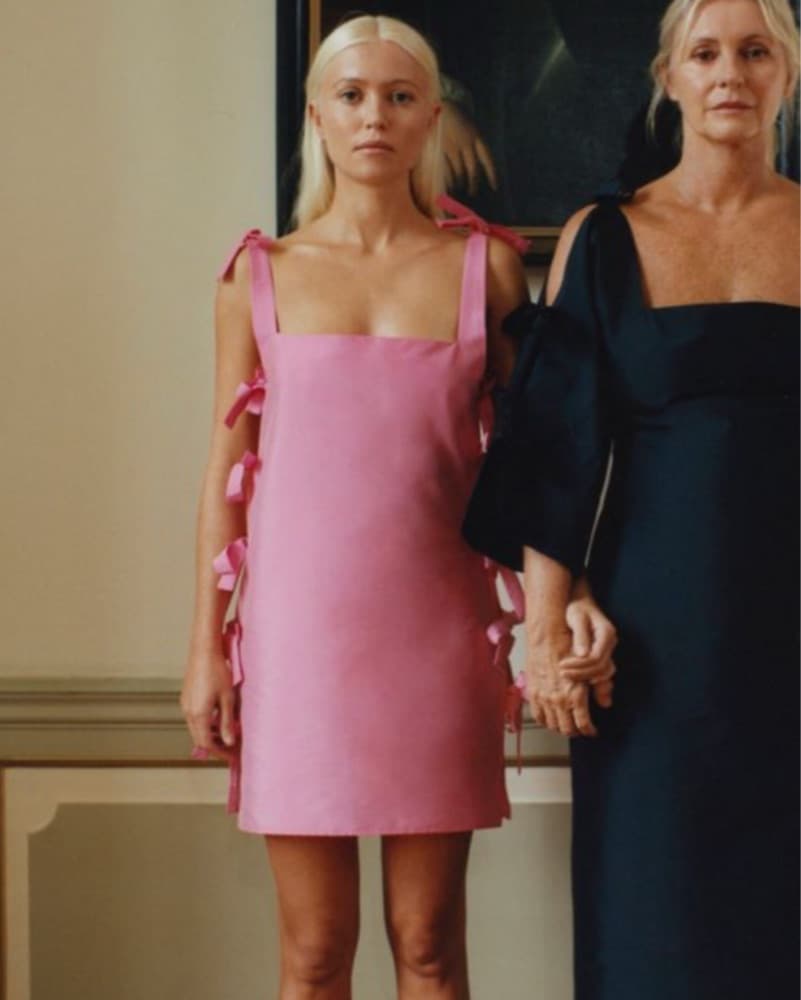 Bernadette Mini Pink Dress  - Image 4