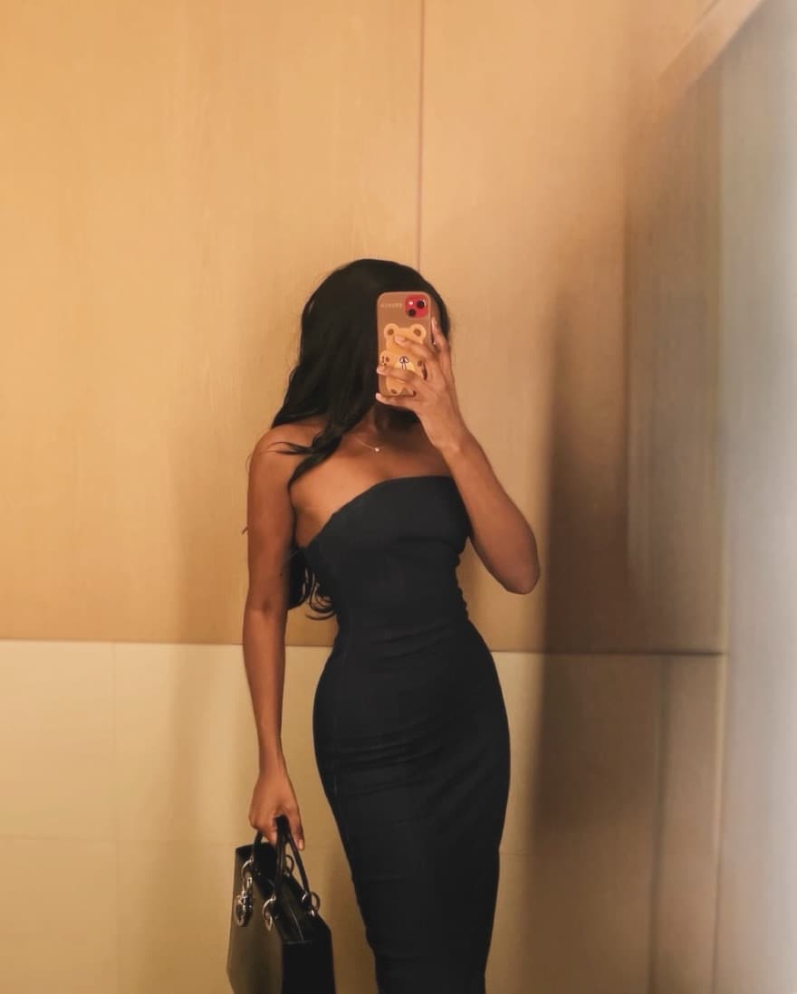 Viral Zara Jeans Dress - Image 1