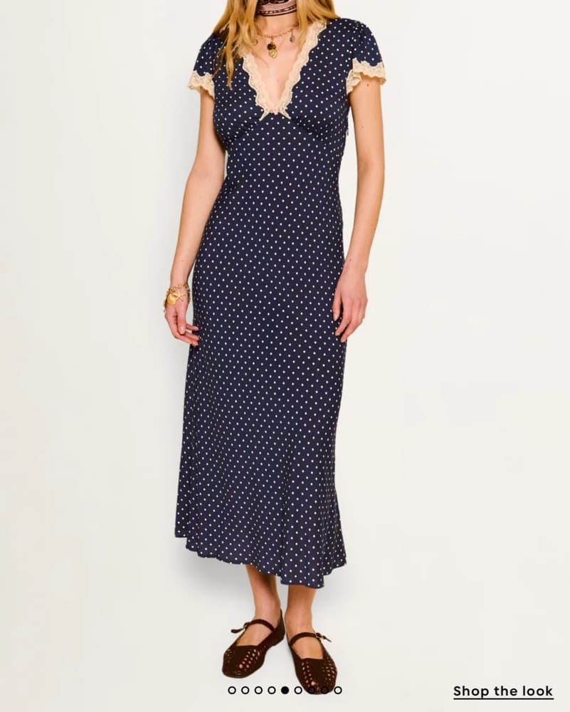 RIXO clarice Midi Dress - Image 4