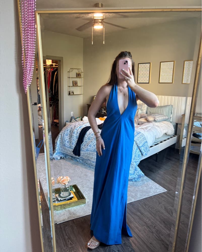 Blue Maxi Dress - Image 2