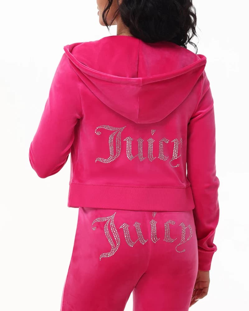 Vibrant Velvet Juicy Couture Tracksuit - Image 1
