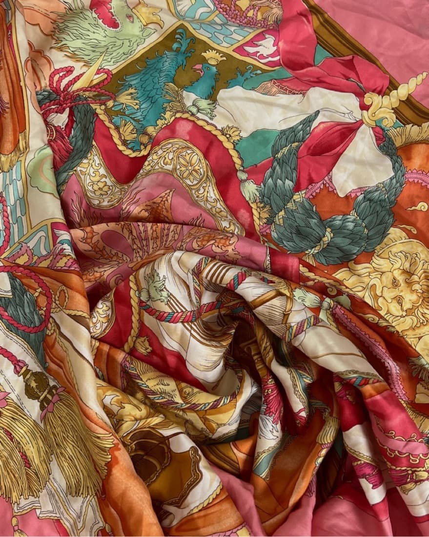 Gucci Silk Scarf - Image 3