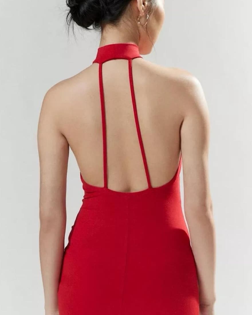 Urban Outfitters Red Mini Dress - Image 5