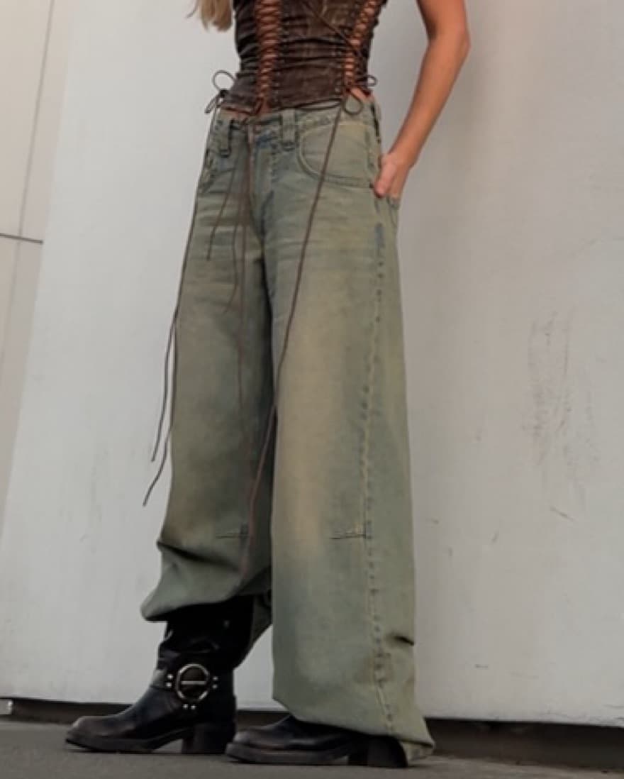 Jaded london collossus Jeans Light Wash  - Image 3