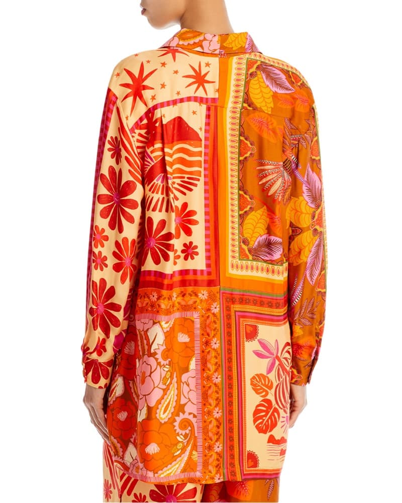 Farm Rio Top / Shirtdress - Image 4