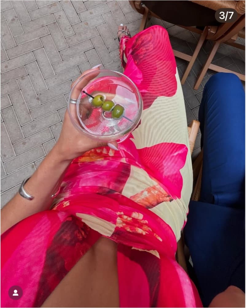 Elegant Floral Wedding Guest Maxi Dress - Image 2