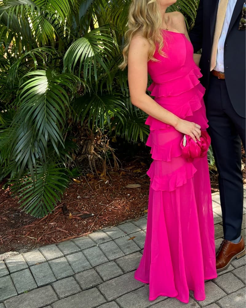 Lovers and Friends Junette Gown Pink - Image 5