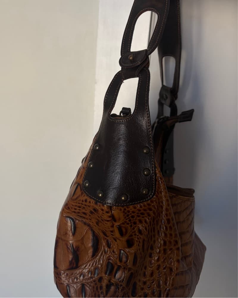 Crocodile Skin Bag  - Image 2