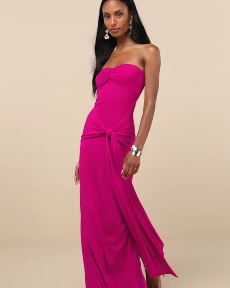 Lulus Wedding Guest Dress - Image 4