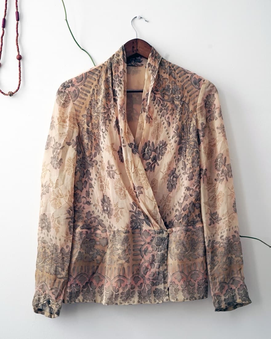 Jaipur Block Print Inspired Blouse  - Image 1
