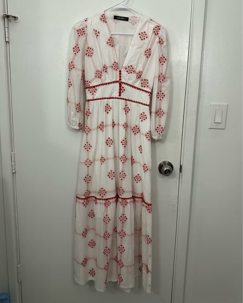 AMISSIMA Puff Sleeve Maxi Dress - Image 2