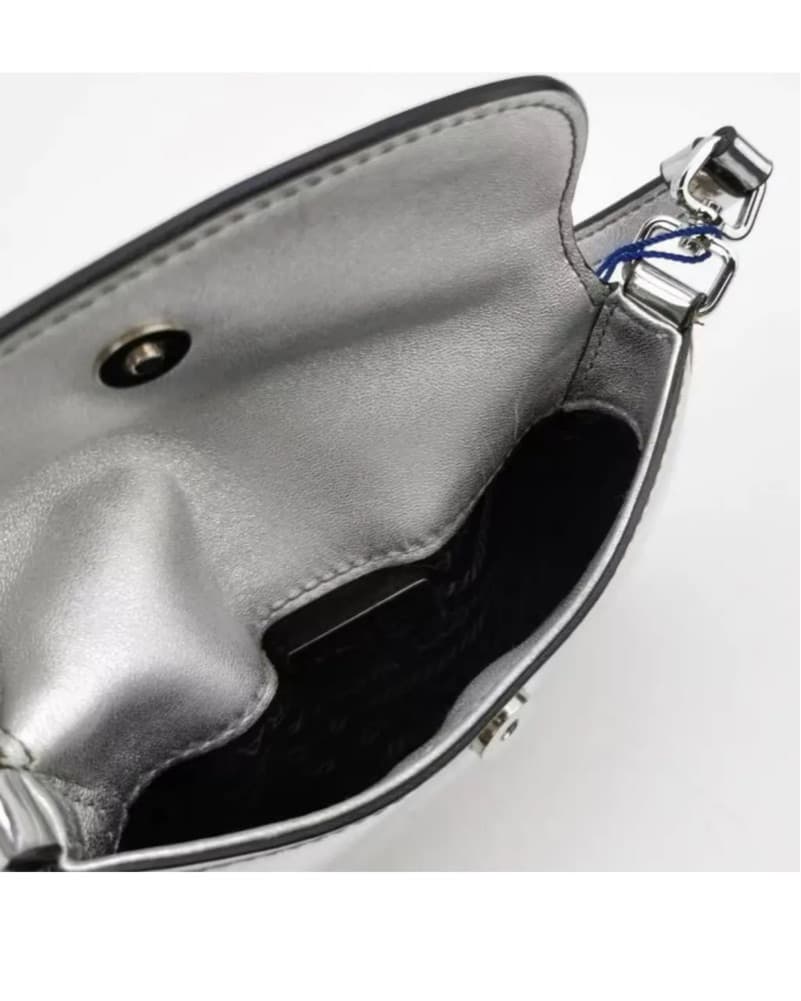 Little Silver Shoulder Bag - Image 3