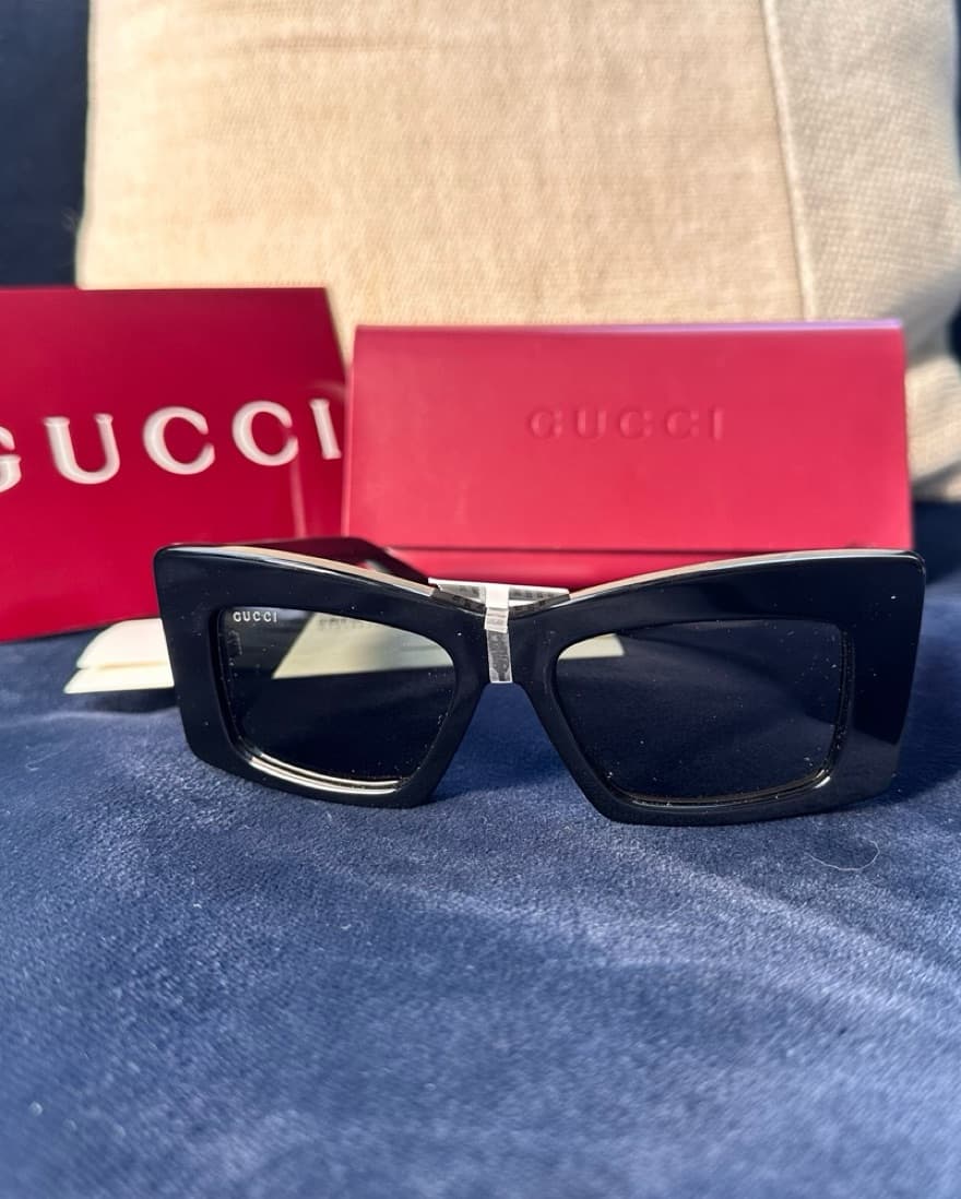 Gucci Square Frame Sunglasses - Image 1
