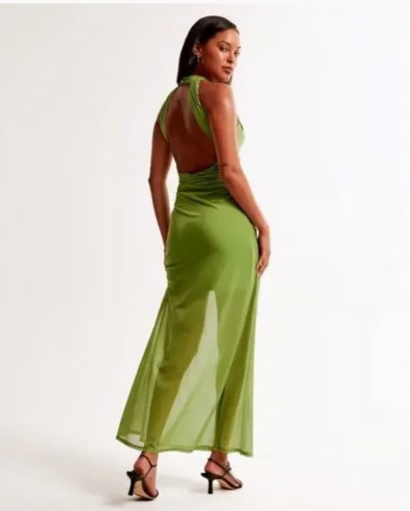 Abercrombie Vol 28 Sheer Halter Maxi  - Image 2