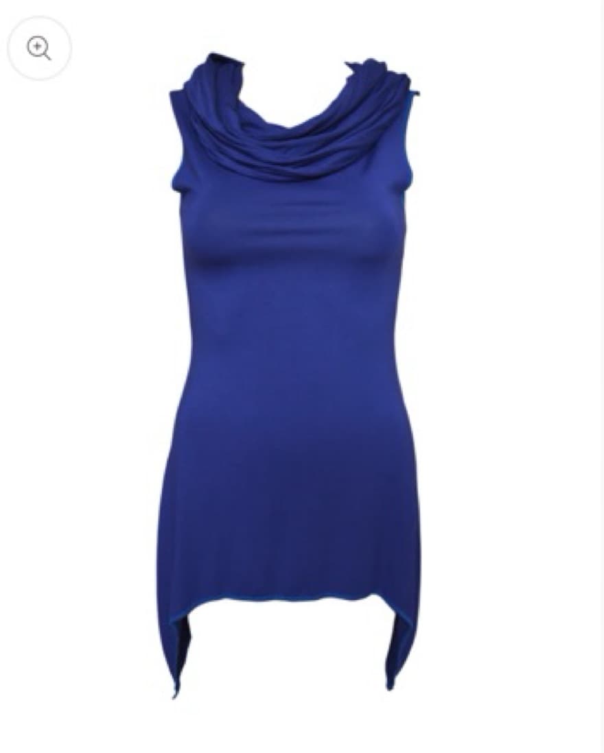 Gladiatrix Mini Dress in Blueberry - Image 2