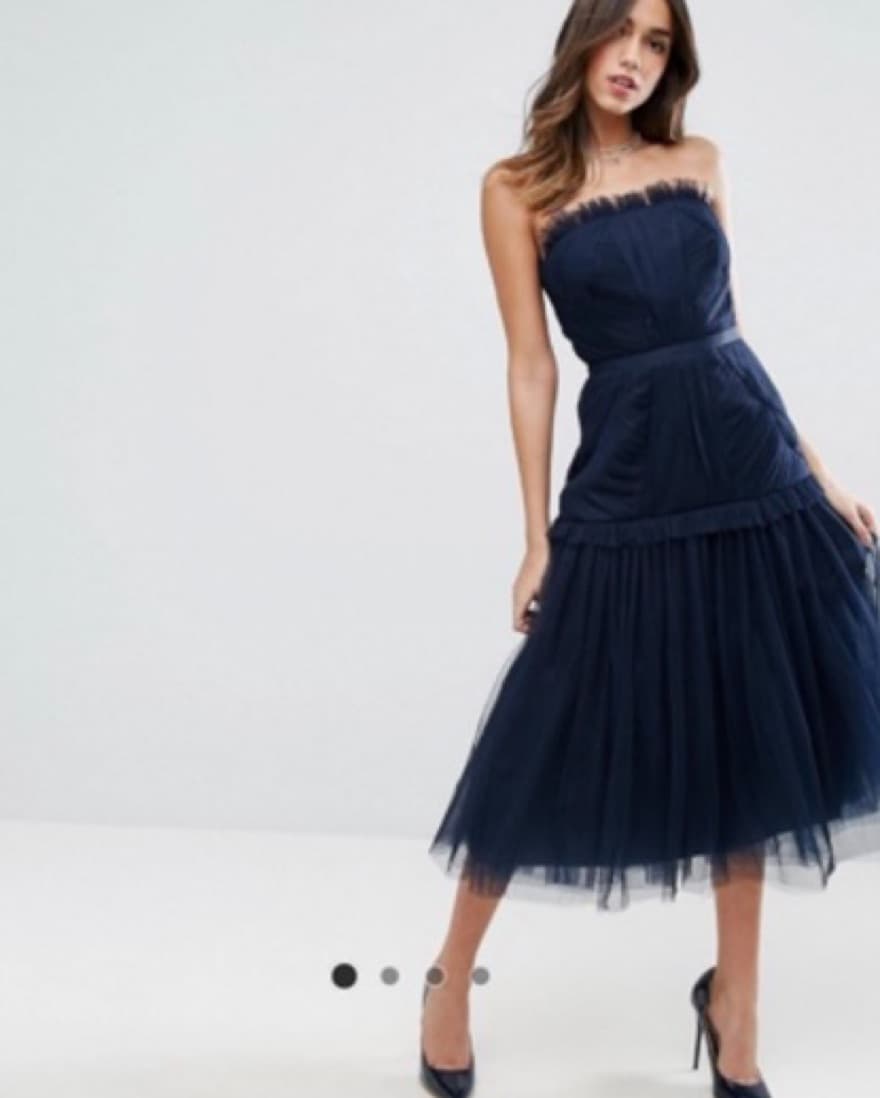 Navy Asos Dress - Image 1