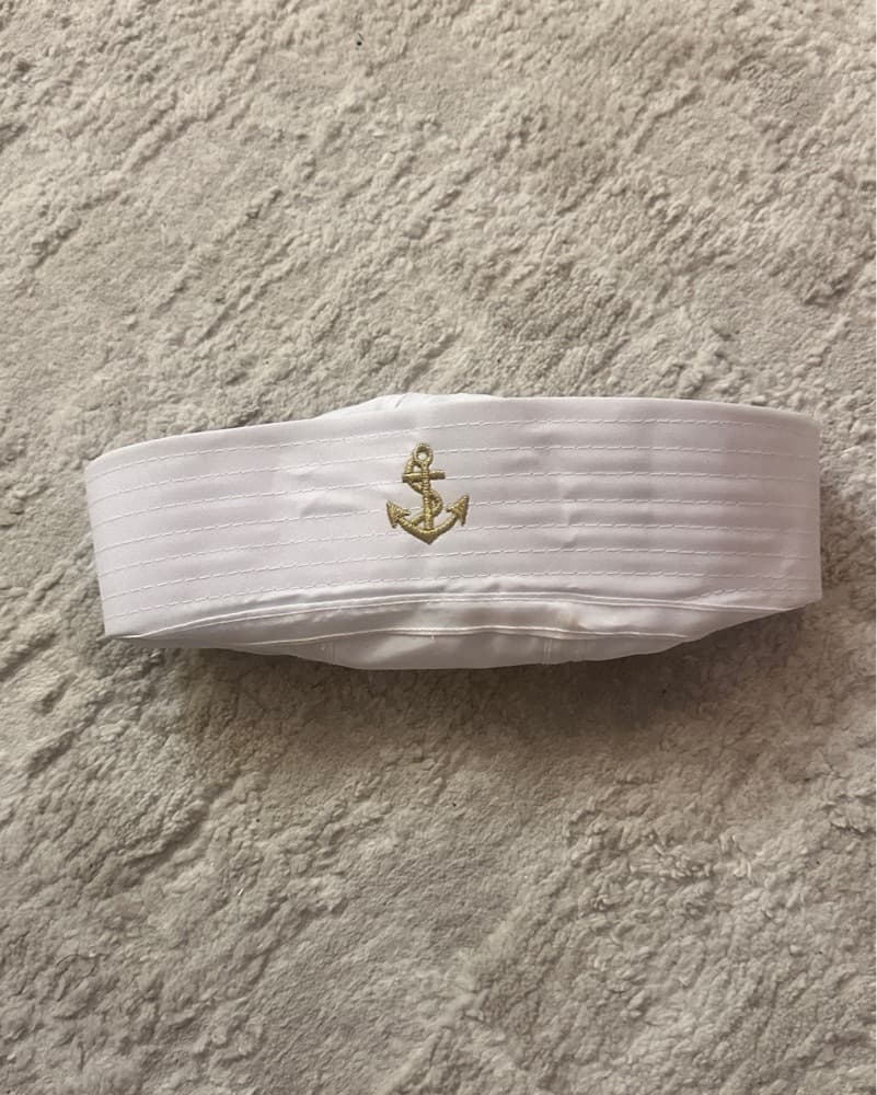 White Sailor Hat - Image 1