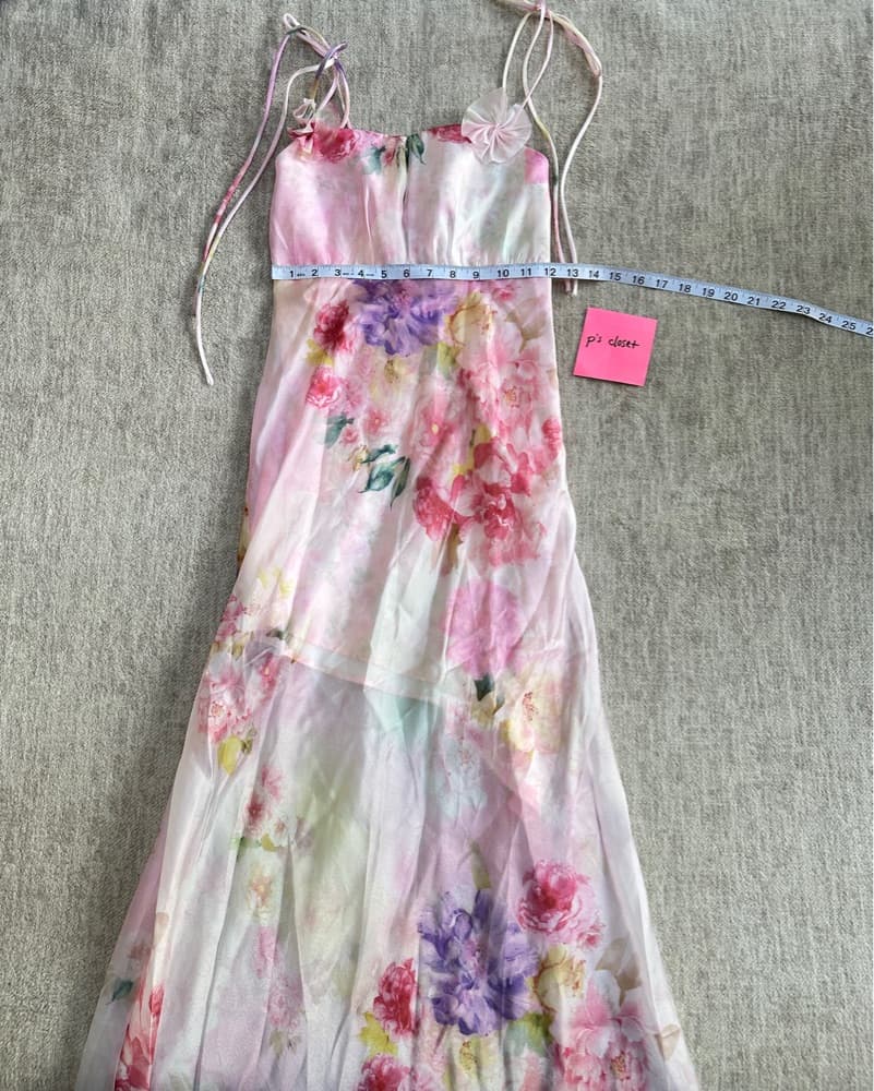 For Love & Lemons Floral Max Dress SMALL - Image 6
