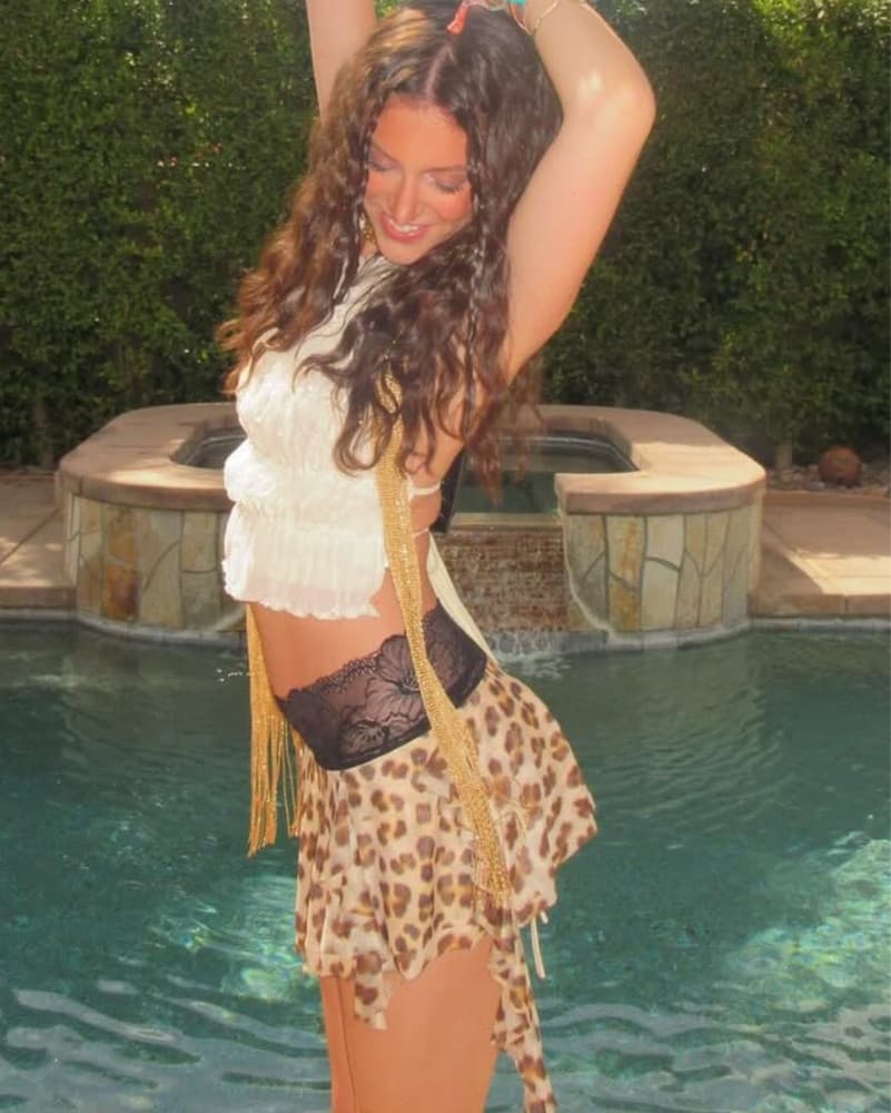 I AM GIA Silo Cheetah Lace Skirt - Image 2